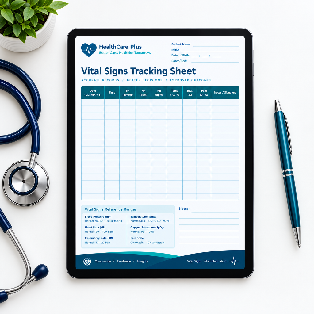 CNA Shift Report & Handoff Sheet | Printable & Fillable PDF