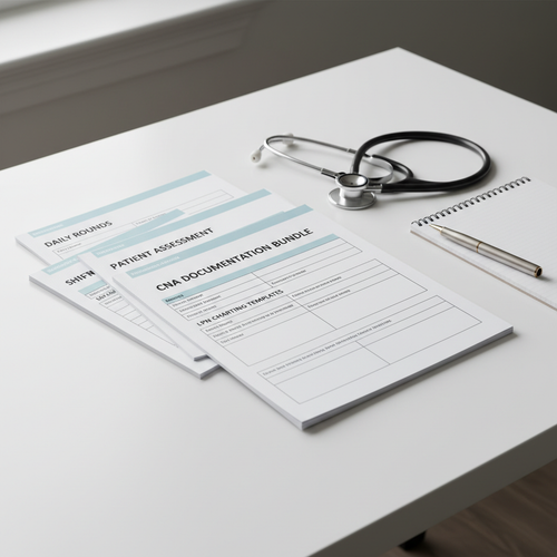 Nursing Documentation Bundle Mockup